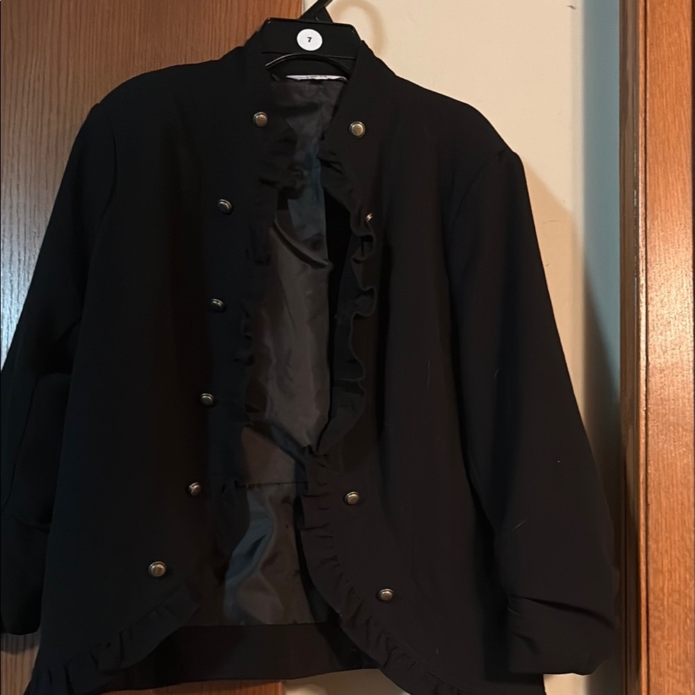 Black Bomber Jacket with Classic Design